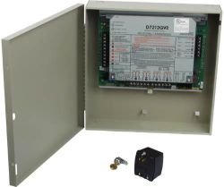 D7212GV2K8 BOSCH D7212GV2 WITH TRANSFORMER, D1260 KEYPAD, D8103 ENCLOSURE, LOCK AND KEY, D8128D O...