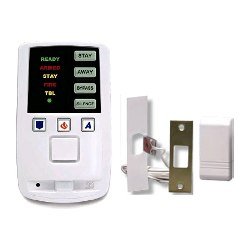 F-TP/TAB NAPCO Touchpad w/Built-In Siren & PIR Wireless Lock Sensor & Deadbolt Tab