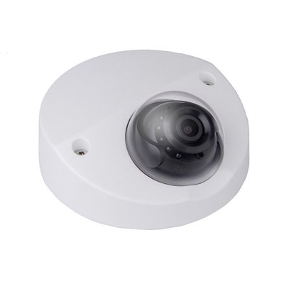 Ultra Smart 4MP Wedge Dome Camera 2.8mm Fixed Lens 20m IR LED Range