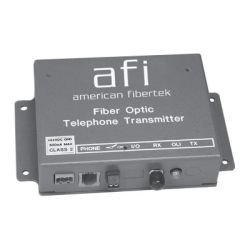 MX-86B American Fibertek Single Fiber Bi-directional Module Transceiver - Ring Down Phone Extende...