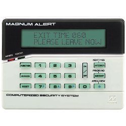 RP3000LCDe NAPCO Dual Line LCD Keypad w/ 4 Zones Built-in