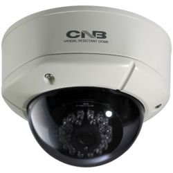 V1750NIR CNB 1/3" Sony SuperHAD CCD 3.8mm Lens 380TVL Vandal Proof Dome Camera 12VDC