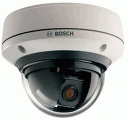 VEZ-021-HCCS BOSCH AUTODOME EASY, 10X COLOR NTSC MINIDOME PTZ CAMERA, INDOOR SURFACE MOUNT, CHARC...