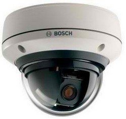 VEZ-021-HCCE BOSCH AUTODOME EASY IP, 10X COLOR NTSC H.264 MINIDOME PTZ CAMERA, INDOOR SURFACE MOU...