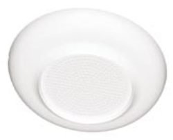 E60W ROUND, FLUSH, WHITE