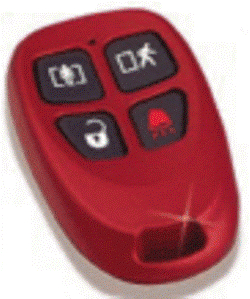 WS4939DCRED DSC CASE: RED W/BLACK BUTTONS