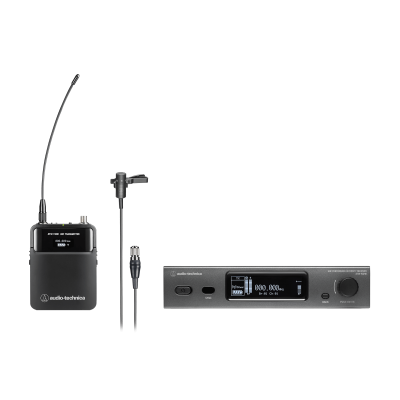 Audio Technica ATW-3211/831 ATW-R3210 receiver and ATW-T3201 body-pack transmitter with AT831cH c...