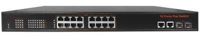 20 Ports With 16CH PoE Switch