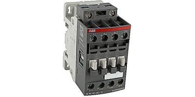 4 pole, 30 amp, non-reversing across the line contactor with 100-250V AC/DC coil and no auxiliary contacts