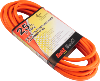 16 Gauge 25 Foot Outdoor Extension Cord