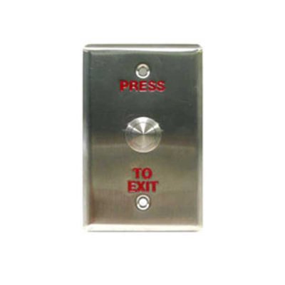 "PB41 Push Button  (W:76mm Red word)"