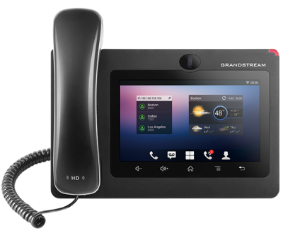 IP Video Telephone Grandstream, With 7" Touch Screen, Android, PoE, Wi-Fi, Gxv3275