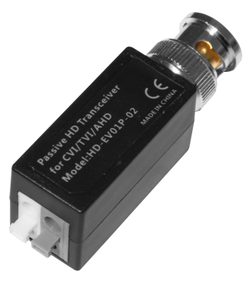 1CH HD Passive Video Balun Straight Type | HD-EV01P-02