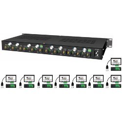 HUBWAY83S Altronix Passive UTP Transceiver Hub with Integral Camera Power w/8 HubWayD Video Balun...