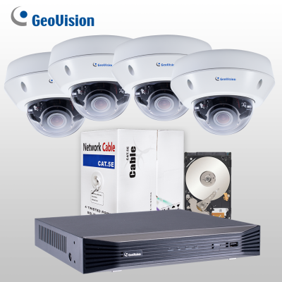 Geovsion 4 Camera custom server kit ( GV-VD2712 )