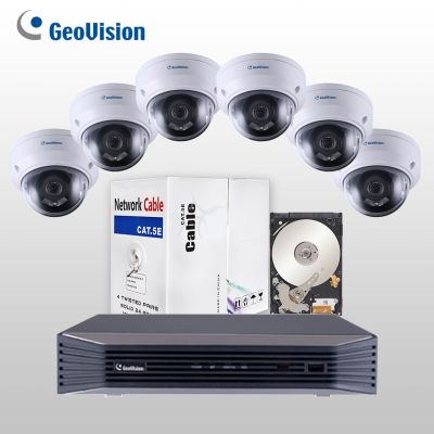Geovsion 6 Camera Custom Server Kit (GV-TDR2700-IF)