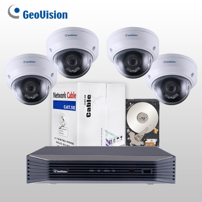 Geovsion 4 Camera custom server kit (GV-TDR4700) 4MP