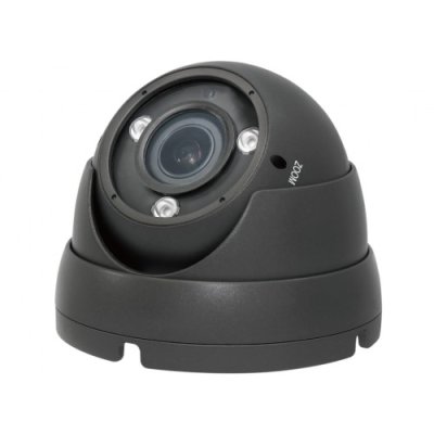 2.1MP (1080P) WDR Varifocal Dome Camera (Grey) 