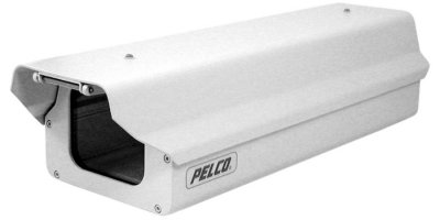 Camera Enclosure, Indoor/Outdoor, 230 Volt AC, 50/60 Hz, 63 Watt, Die-Cast/Extruded/Sheet Aluminum, 17" Length x 4.75" Width x 4.25" Height, With Heater/Blower