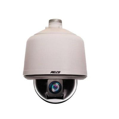 IP Camera Lower Dome, HD, Pendant Mount, IK10, Nylon, Smoked Bubble, For Spectra Enhanced Series IP PTZ Dome Camera