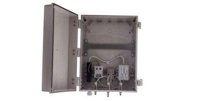 14"x12"x6" Heated, Cooled PoE Enclosure for 3 Element RPTNC External Antenna