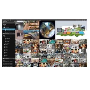 GV-VMS for 32CHs Platform with 3rd party IP cameras 4 ch