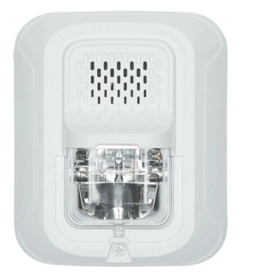 System Sensor CHSWL L-Series Selectable Output Chime Strobe, Wall Mount, White