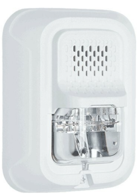 System Sensor CHSWL L-Series Selectable Output Chime Strobe, Wall Mount, White