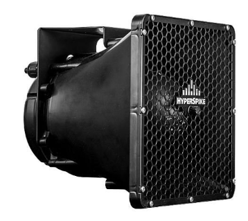 System Sensor 90219A-802-01-L HyperSpike TCPA-10 Long Range Speaker, UL1480 C1D2, ohm, Black