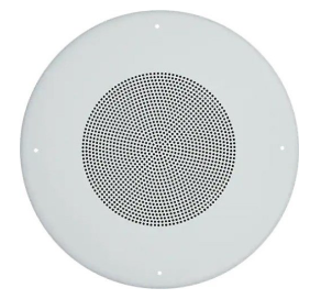 System Sensor SPCW8 8" Dual Voltage Ceiling Speaker, for use with SB-SPC8 Bracket Sold Separately