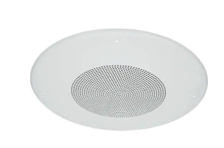 System Sensor SPCW8 8" Dual Voltage Ceiling Speaker, for use with SB-SPC8 Bracket Sold Separately