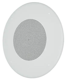 System Sensor SPCW8 8" Dual Voltage Ceiling Speaker, for use with SB-SPC8 Bracket Sold Separately