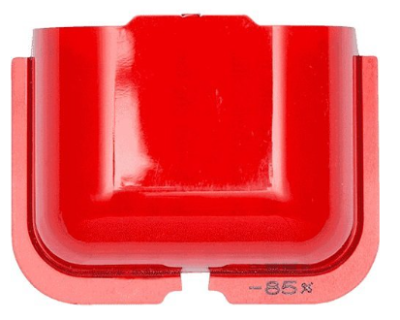 System Sensor LENS-R2 L-Series Lens for Indoor Wall Mount Strobes, Red