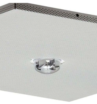 System Sensor SPSCWL-TILE L-Series Drop-In Ceiling Tile Speaker and Strobe, UL-Listed with "FIRE"...