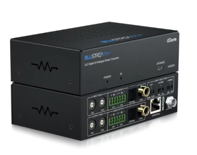 Blustream DA22DIG 2x2 Digital and Analogue Dante Converter