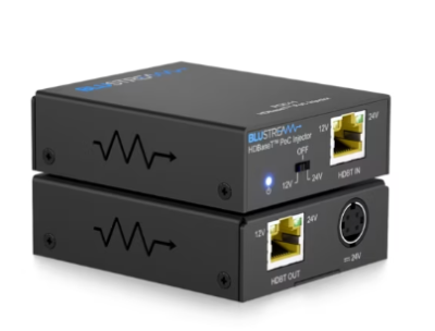 Blustream 9340242005403 HDBaseT Mid-Span Power Supply, 12/24V