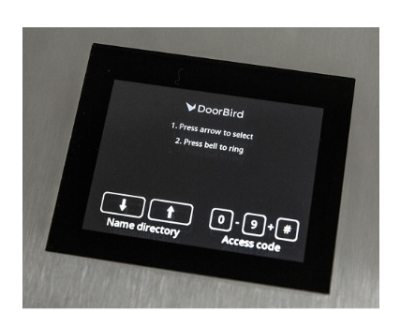 DoorBird 423870857 IP Video Intercom, Salt-Water and Grinding Dust Resistant, Stainless Steel