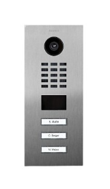 DoorBird 423870727 D2103V IP Video Intercom System for Multi-Tenant Buildings, Stainless Steel V2...