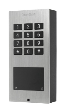 Doorbird DB-A1121-FM-V2A-SS A1121 Flush-Mount IP Access Control Device, Stainless Steel