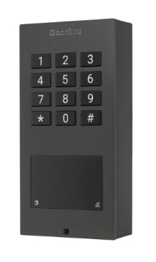 Doorbird DB-A1121-SM-V2A-TI A1121 Surface-Mount IP Access Control Device, Titanium