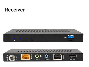 Binary B-660-EXT-444-40 B-660 Series 4K HDR HD BaseT Extender with IR and RS-232
