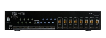 Binary B-520-MTRX-230-8x8 520 Series HDMI Matrix Switcher with HDMI and HDBaseT Outputs with POC,...