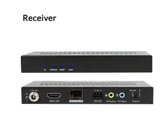 Binary B-760-EXT-444-300 760 Series 4K HDR Fiber Optic Extender with IR and RS-232