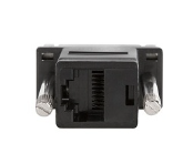 Binary DB9-M-RJ45-ADPT DB9 Male to RJ45 Modular Adapter with Straight Pinout