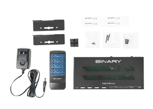 Binary B-660-MTRX-4X2 660 Series 4K HDR HDMI Matrix Switcher, 8x8