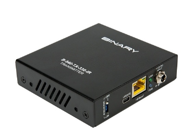 Binary B-540-TX-330-IR 540 Series 4K Ultra HD HDBaseT Long-Range Transmitter with IR