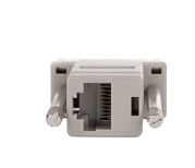 Binary DB9-M-RJ45-NULL DB9 Male to RJ45 Modular Adapter with Null Modem Pinout