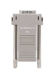 Binary DB9-M-RJ45-NULL DB9 Male to RJ45 Modular Adapter with Null Modem Pinout