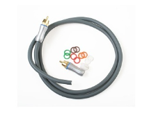 Binary BT-1ENDZ-RCA-1 1ENDZ RG6 Cable with Tool-less RCA , 1m (3.28')