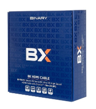 Binary BX-8K-20 BX Series Active 8K Ultra HD High-Speed HDMI Cable with GripTek, 65.6' (20m)
